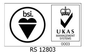 PRF BSI UKAS Accreditation mark